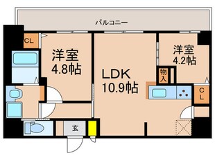 リヴェント福島野田の物件間取画像